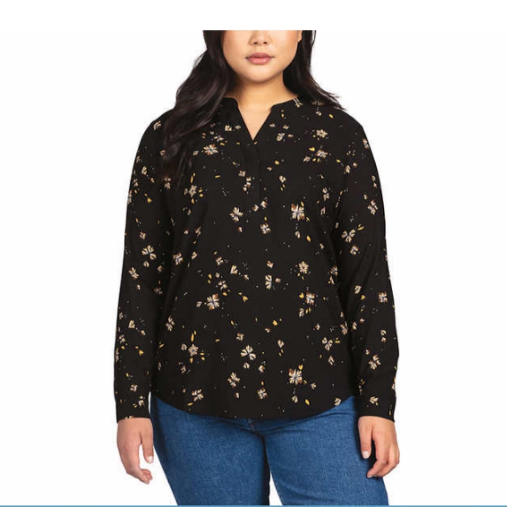 Hilary radley ladies long sleeve blouse